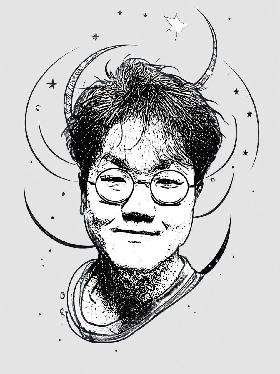 셀카로 만든 자화상