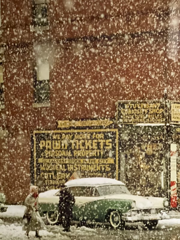 사울레이터 사진전_끝없이 들여보다_피크닉